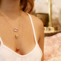 One of a Kind Rhodochrosite Necklace