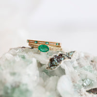 Dignity Emerald Ring
