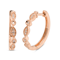 Liberation Diamond Hoop Earrings