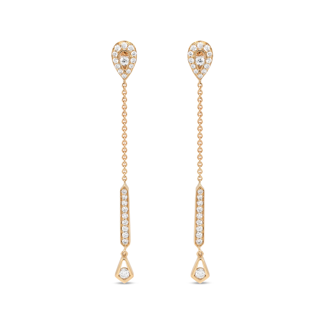 Embodiment Diamond Earrings