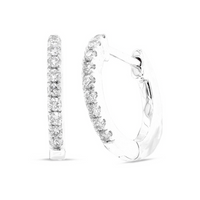 Hula Diamond Hoops