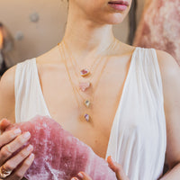 Divinity Necklace in Kunzite