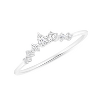 Consciousness Ring with White Sapphire