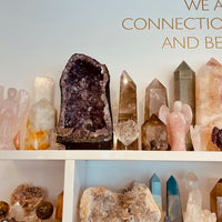 Large Rose Quartz Angel – 11" Hand-Carved Crystal for Love & Protection