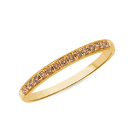 Joyful Champagne Diamond Ring
