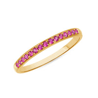 Joyful Pink Sapphire Ring