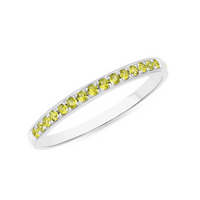Joyful Yellow Sapphire Ring