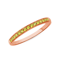 Joyful Yellow Sapphire Ring