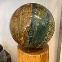 Large Jasper Sphere – Polished Crystal for Strength & Earth Energy