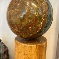 Large Jasper Sphere – Polished Crystal for Strength & Earth Energy