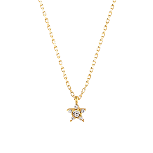 Synchronicity Necklace with Diamonds