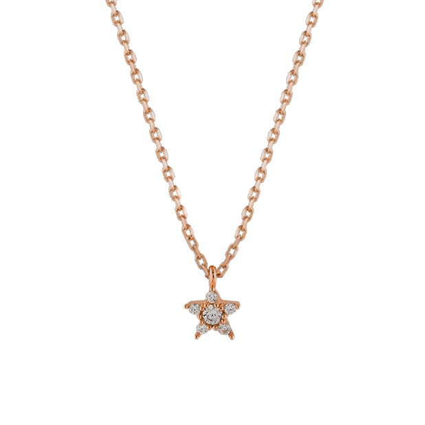 Synchronicity Necklace with Diamonds