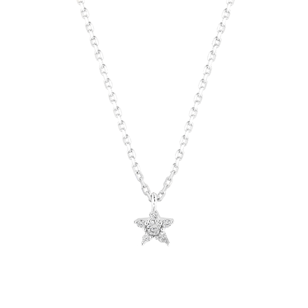 Synchronicity Necklace with Diamonds