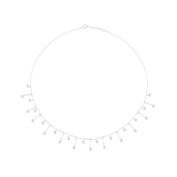 Elemy Necklace with Diamonds