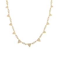 Gratitude Necklace with Diamonds
