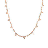 Gratitude Necklace with Diamonds