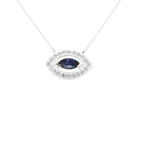 Insight Necklace with Sapphire
