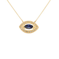 Insight Necklace with Sapphire