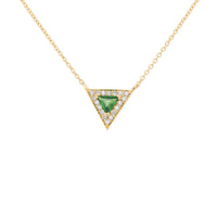 Hope Necklace with Green Garnet