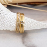 Partner Gold and Diamonds Ring