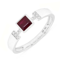 Strength Ruby Ring