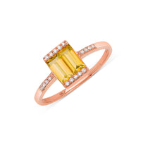 Shine Citrine Ring