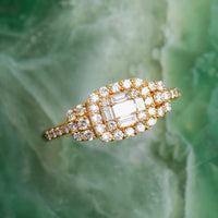 Spectacle Diamond Ring
