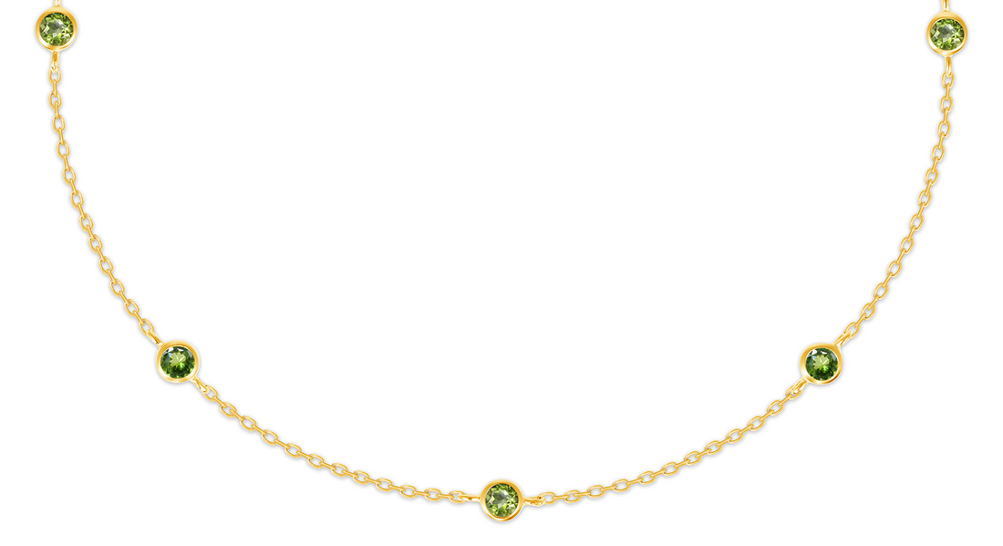 Reclamation Bracelet with Peridot