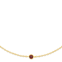 Reclamation Bracelet with Garnet