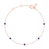 Reclamation Bracelet with Amethyst