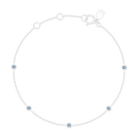 Reclamation Bracelet with Aquamarine