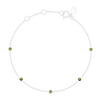 Reclamation Bracelet with Peridot