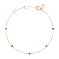 Reclamation Bracelet with Peridot
