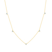 Reclamation Necklace with White Aquamarine