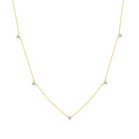 Reclamation Necklace with White Aquamarine