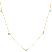 Reclamation Necklace with Blue Moonstone