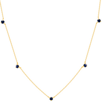 Reclamation Necklace with Blue Sapphire