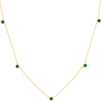 Reclamation Necklace with Emerald