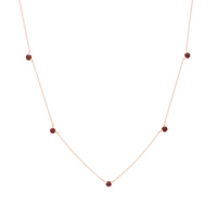 Reclamation Necklace with Garnet