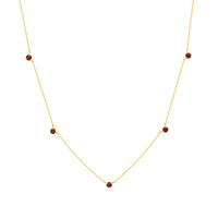 Reclamation Necklace with Garnet