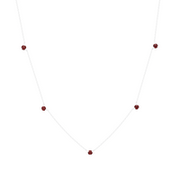 Reclamation Necklace with Garnet