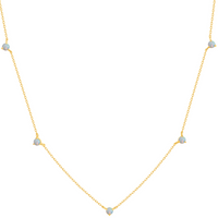 Reclamation Necklace with White Africa Opal