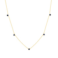 Reclamation Necklace with Blue Sapphire