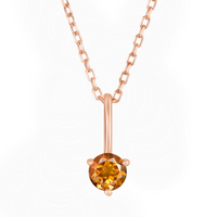 Joy Necklace with Citrine