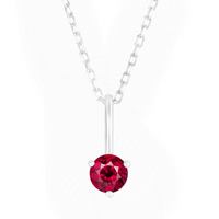 Joy Necklace with Ruby