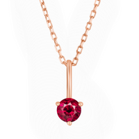 Joy Necklace with Ruby