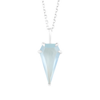 Destination Necklace with Aquamarine