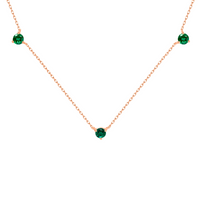 Revelation Necklace with Emerald
