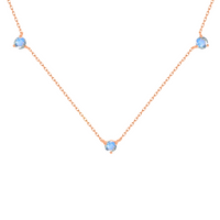 Revelation Necklace with Blue Moonstone