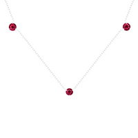 Revelation Necklace with Ruby